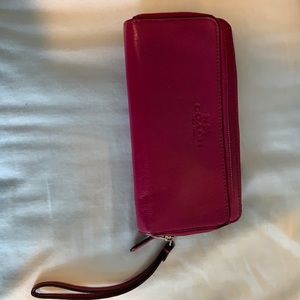 Pink Coach wallet